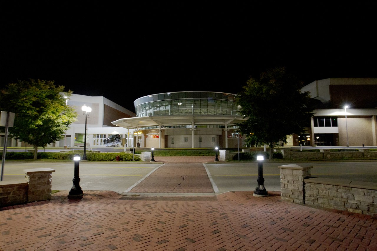 The Dow Event Center Upgrades Their Outdoor Lighting to LED