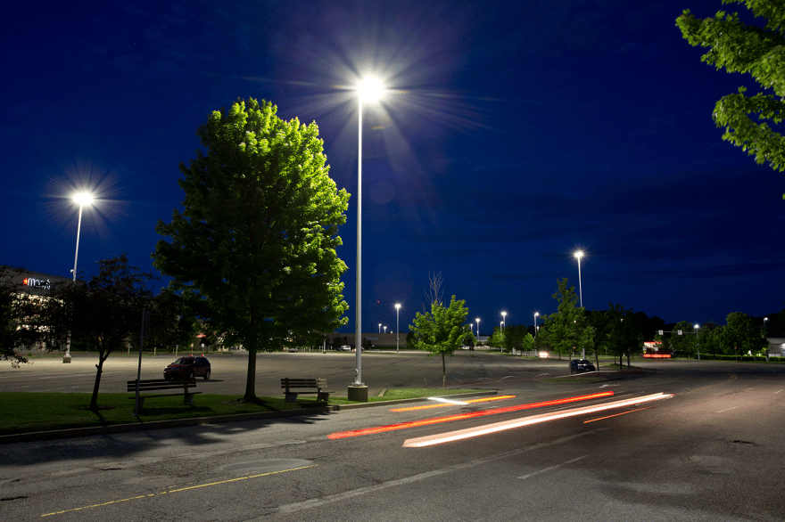 How to Determine Optimal Placement for Parking Lot Lights