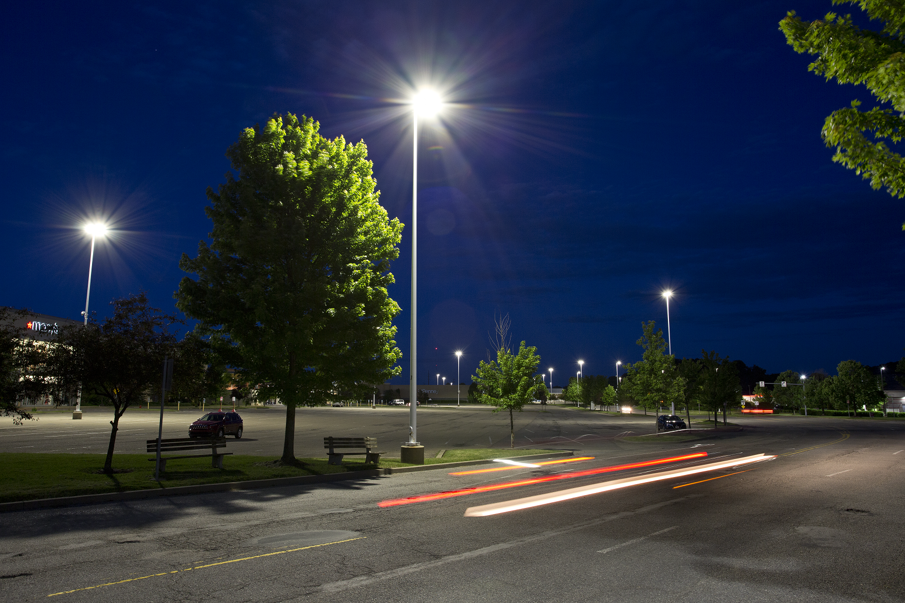 parking lot lights