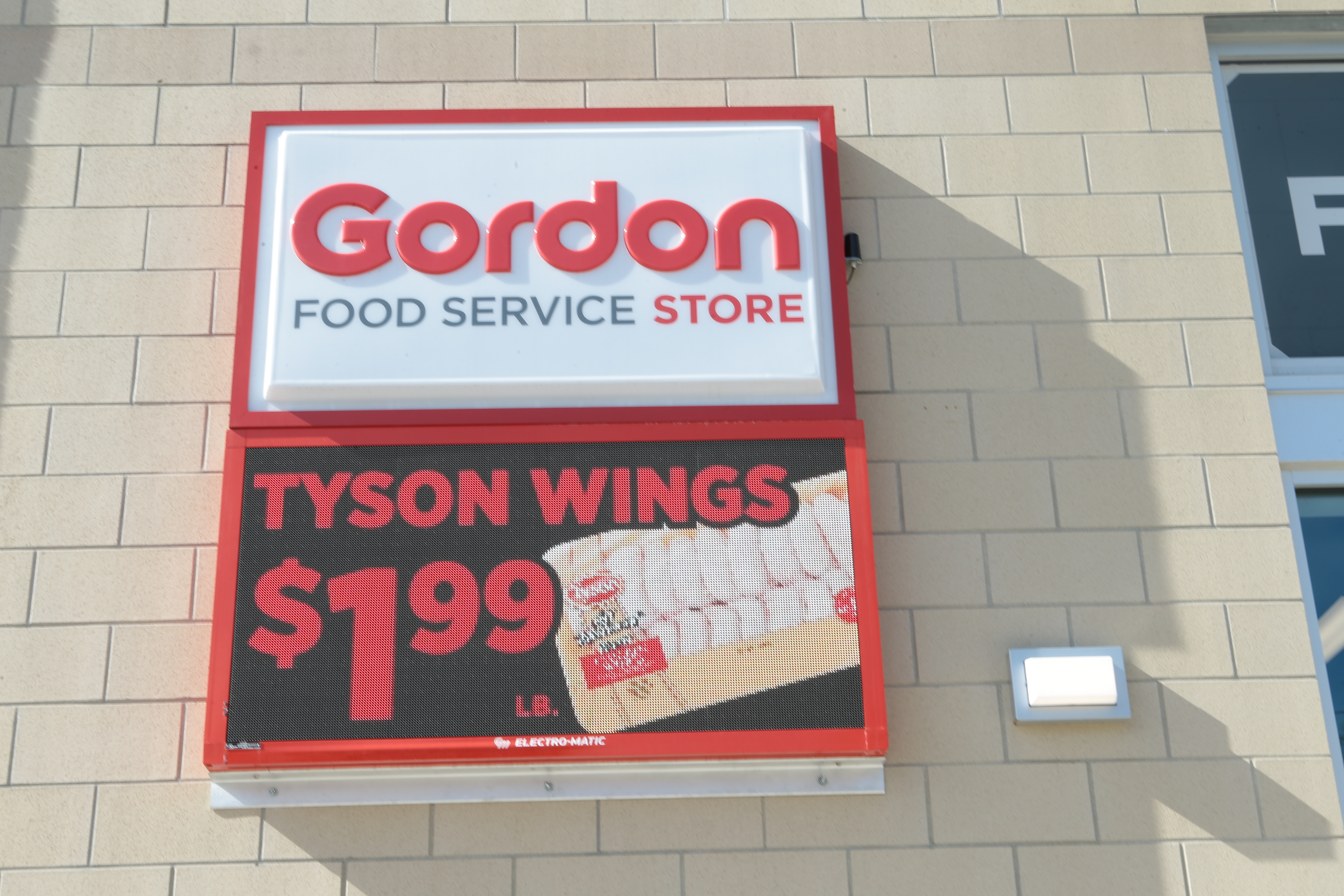 Electro-Matic LED Displays Help Gordon Food Service Rebrand to Consumers